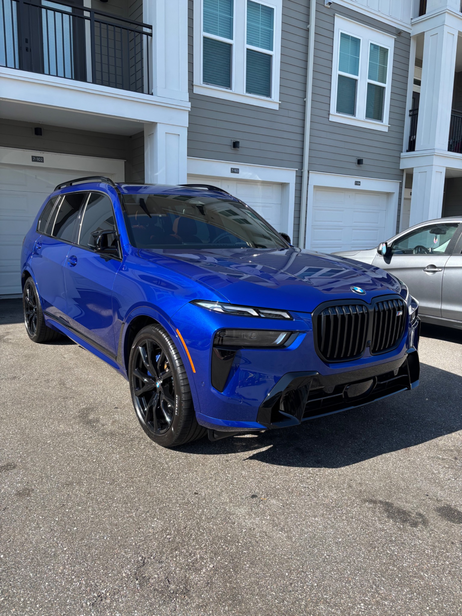 BMW SUV Blue